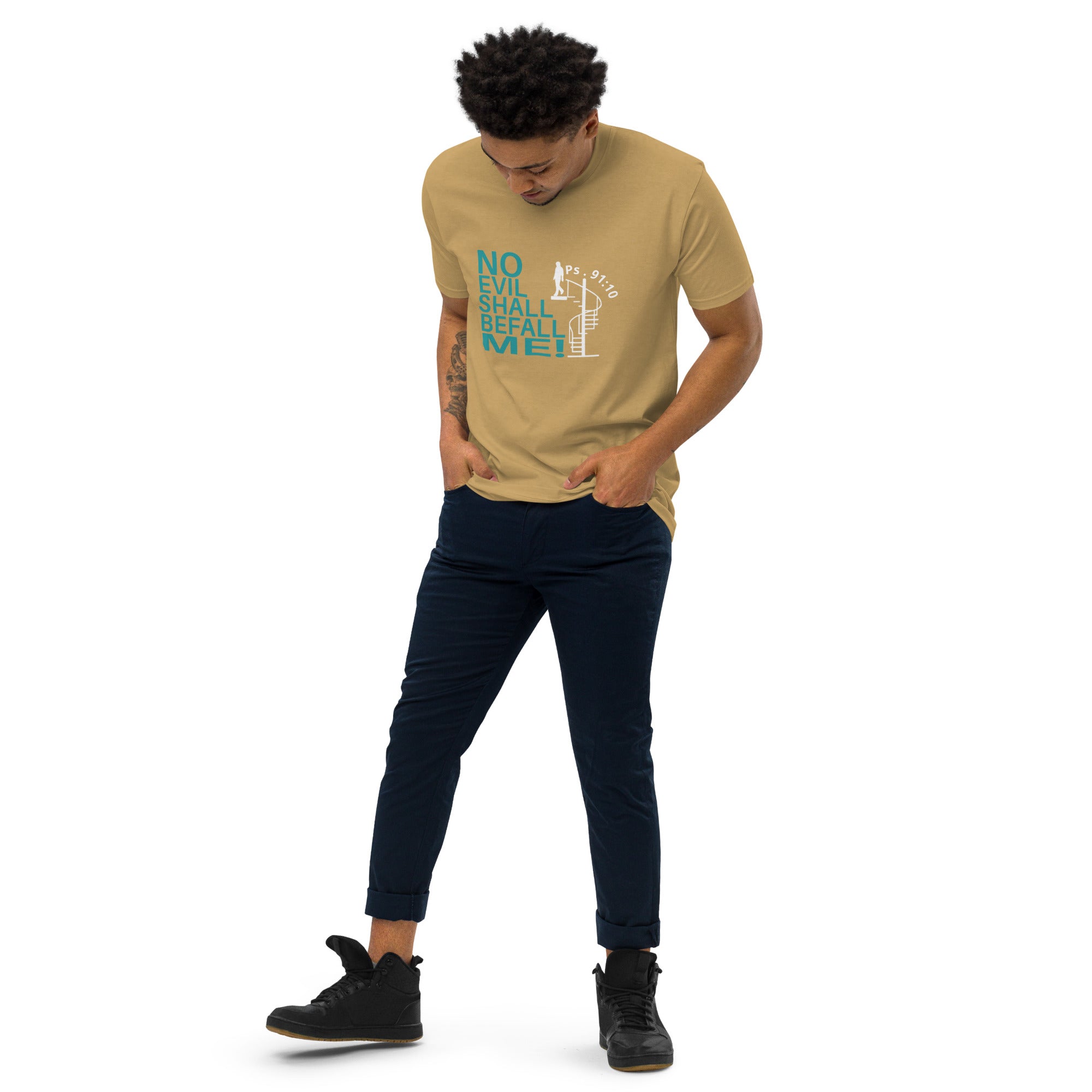 Ps. 91:10 Men’s Premium Heavyweight Tee