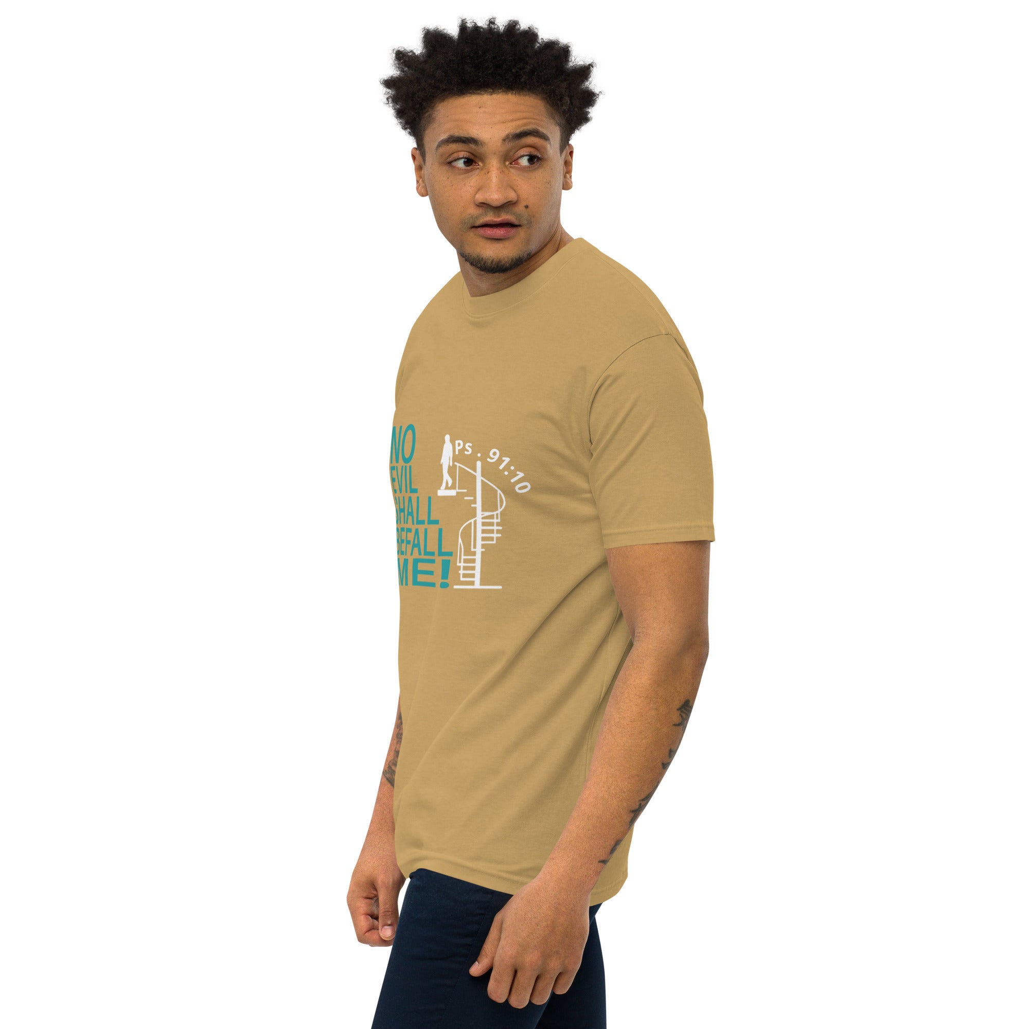 Ps. 91:10 Men’s Premium Heavyweight Tee