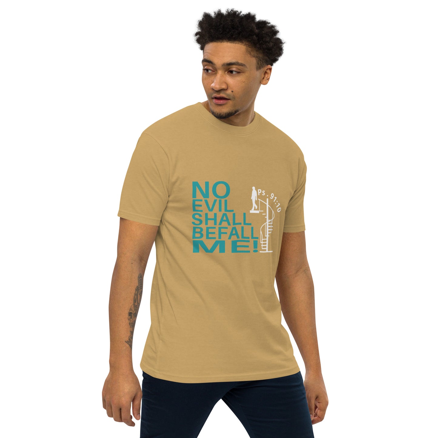 Ps. 91:10 Men’s Premium Heavyweight Tee